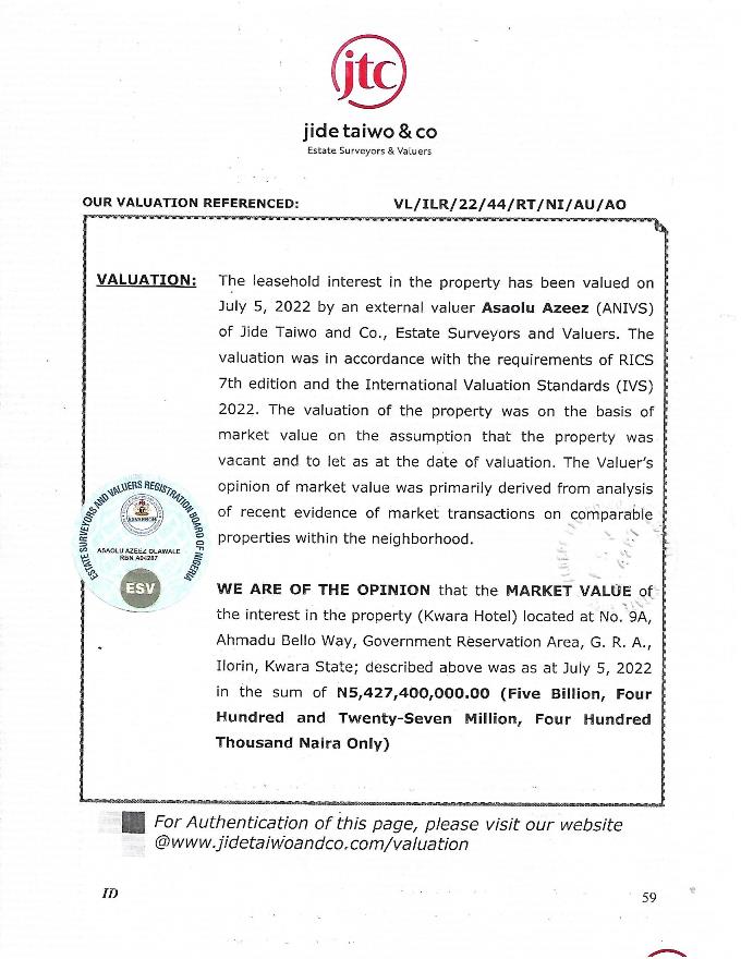 Anatomy of Kwara Hotel: ENetSuD Revelation
